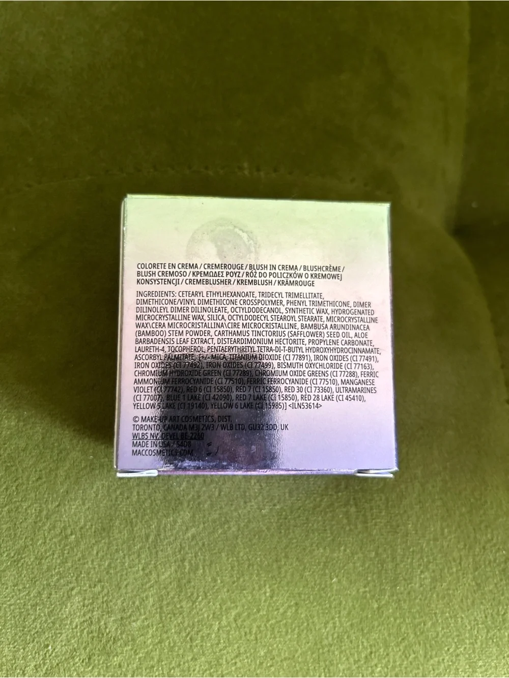 MAC Skinfinish Cream Blush - Ginger please